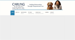 Desktop Screenshot of carlinganimalhospital.com
